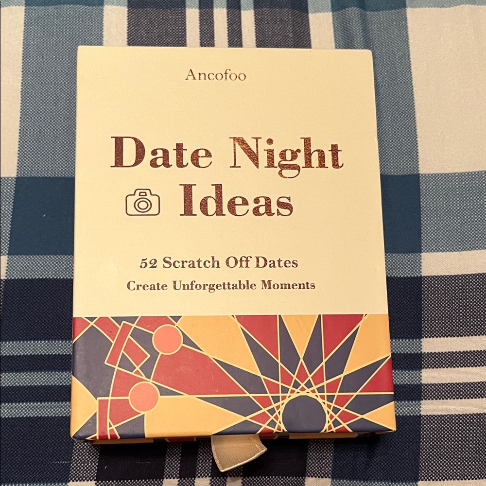 *Ancofoo Date Night Ideas Scratch Off Cards